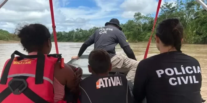 Violência no Acre: Polícia Civil resgata mulher vítima de violência doméstica em seringal isolado