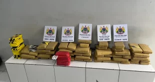 Drogas em Rio Branco: PM apreende cerca de 90 quilos de drogas
