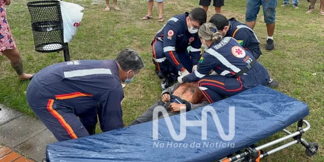 Violência em Rio Branco: homem fica em estado grave após ser baleado no centro da capital