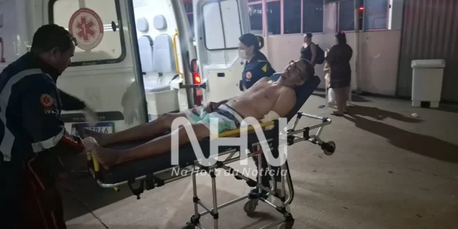Violência em Rio Branco: confusão em bar por causa de cadeira termina com homem ferido a golpes de garrafa