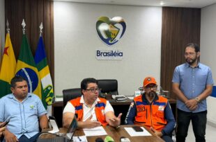 Prefeitura de Brasiléia decreta situação de emergência por chuvas e cancela Carnaval