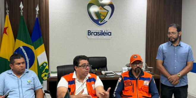 Prefeitura de Brasiléia decreta situação de emergência por chuvas e cancela Carnaval