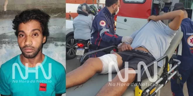 Violência em Rio Branco: criminosos em motocicleta passam atirando e ferem homem a tiros