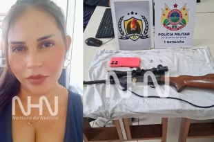 Violência em Rio Branco: PM prende mulher com arma de fogo e luneta