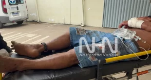 Violência em Rio Branco: monitorado por tornozeleira eletrônica é agredido a golpes de terçado e ripadas