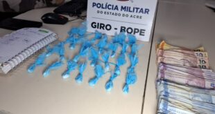 Drogas em Rio Branco: BOPE detém 3 e apreende mais de 30 kg