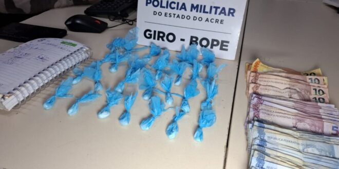 Drogas em Rio Branco: BOPE detém 3 e apreende mais de 30 kg