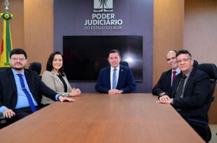 Vice-governadora Mailza conhece Projeto Humanize em reunião com o presidente do TJAC