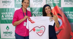 Hemoacre promove campanha de doação de sangue para garantir estoque seguro durante o Carnaval