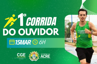 Controladoria-Geral do Acre abre inscrições para 1ª Corrida do Ouvidor