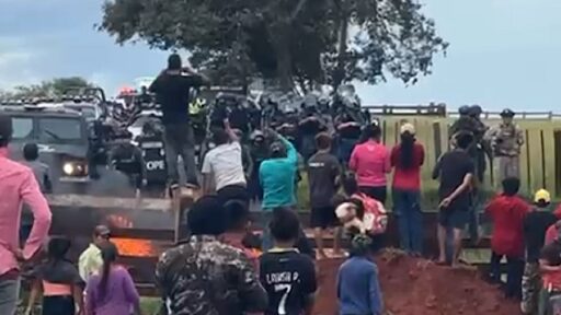 Paraguai: Polícia junto de pistoleiros brasileiros atacam indígenas em Canindeyú