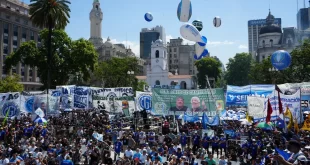 Central sindical argentina organiza greve geral contra reforma trabalhista de Milei