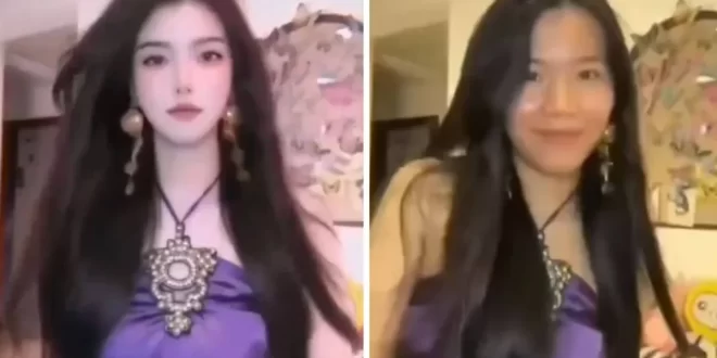 Não acredite em tudo o que vê: Influenciadora perde 140 mil seguidores depois de filtro falhar em live