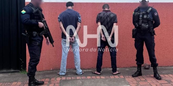 Drogas em Rio Branco: dupla é presa por tráfico após tentar fugir de abordagem policial