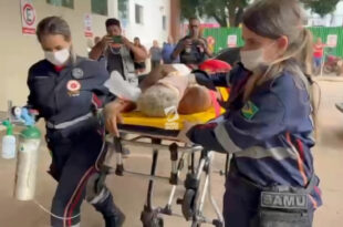 Violência em Rio Branco: troca tiros com a polícia e vai parar no Pronto Socorro