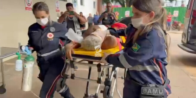 Violência em Rio Branco: troca tiros com a polícia e vai parar no Pronto Socorro