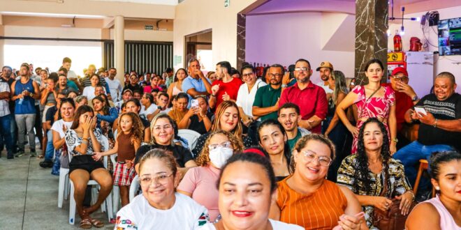 Em encontro com servidores estaduais, governador e vice reforçam alinhamento e fortalecimento da gestão pública