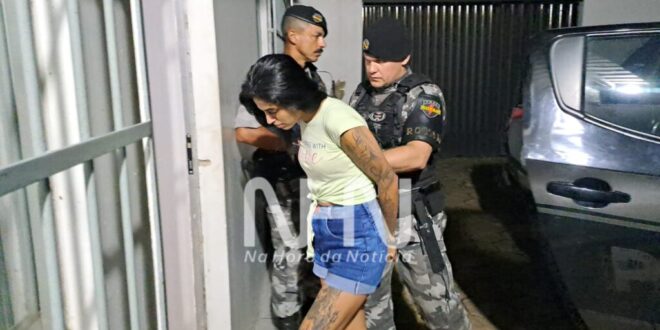 Drogas em Rio Branco: mulher é presa com drogas durante ação do BOPE