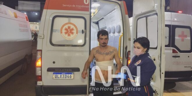 Violência em Rio Branco: jovem é atacado com faca nas proximidades de bar