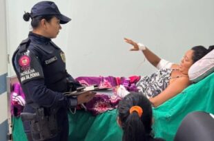 Patrulha Maria da Penha visita vítima de tentativa de feminicídio