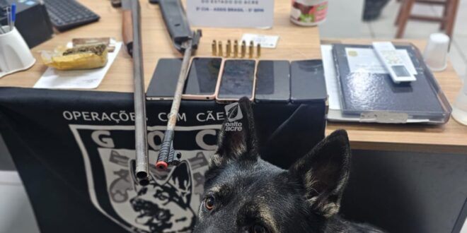 Violência no Acre: polícia apreende armas, drogas e detém suspeitos de ligação com organização criminosa