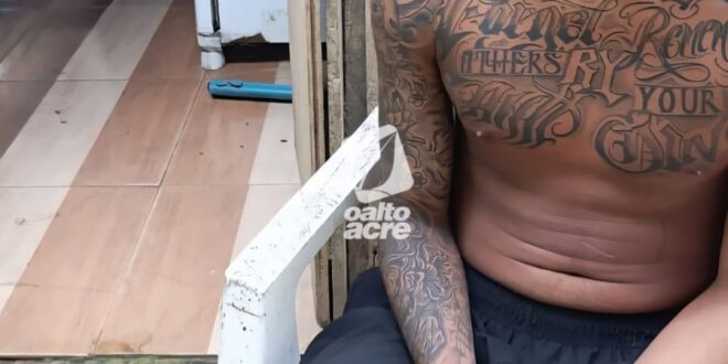 Violência no Acre: jovem de 18 anos monitorado é preso com revólver calibre 38 e drogas