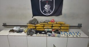 Drogas em Rio Branco: PM apreende 22 kg de drogas e armas de fogo em operação