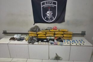 Drogas em Rio Branco: PM apreende 22 kg de drogas e armas de fogo em operação