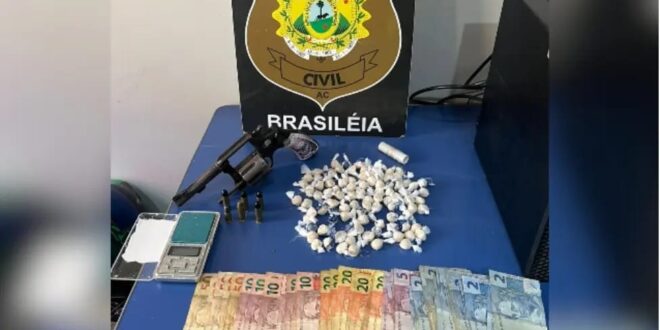 Violência no Acre: jovem de 18 anos, suspeito de torturar homem em quadra é preso com drogas e arma