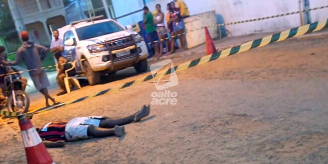 Violência no Acre: jovem é executado com tiros na cabeça durante a madrugada