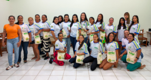 Curso de corte e costura do mais novo projeto do Ieptec inicia aulas com alunas de Capixaba
