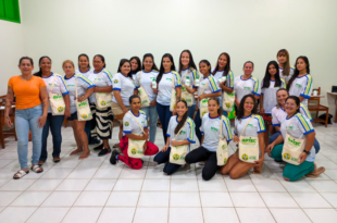 Curso de corte e costura do mais novo projeto do Ieptec inicia aulas com alunas de Capixaba