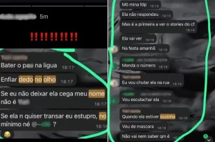 “Se não transar, eu estupro”: calouro é proibido de ir a faculdade após ameaçar colega