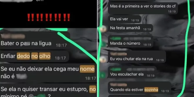“Se não transar, eu estupro”: calouro é proibido de ir a faculdade após ameaçar colega