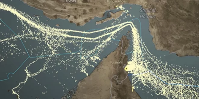 Três navios são atingidos por projéteis no estreito de Hormuz e crise ameaça fluxo global de petróleo