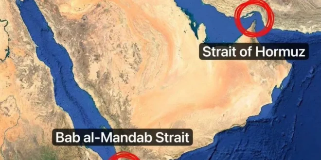 Iêmen ameaça fechar estreito estratégico de Bab al-Mandab em apoio ao Irã