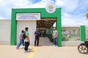 Governo do Acre conclui novas salas e entra na fase final de entrega da quadra da Escola Fontenele de Castro, em Brasileia