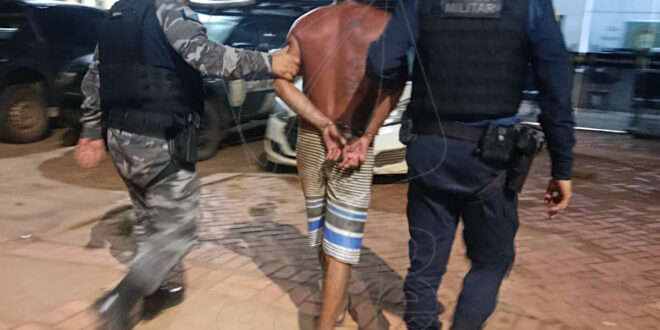 É condenado, foge, e acaba preso por perturbação da vizinhança por som alto