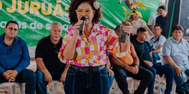 Perpétua Almeida garante distribuição de mudas de café para produtores de Cruzeiro do Sul