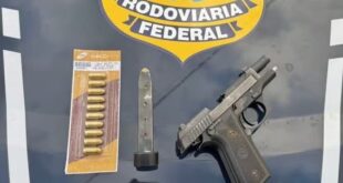 Violência no Acre: fiscalização da PRF resulta em prisão por porte ilegal de arma de fogo