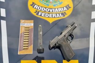 Violência no Acre: fiscalização da PRF resulta em prisão por porte ilegal de arma de fogo