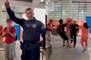 PM espanca alunos que protestavam contra “professor assediador” no Rio