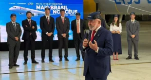 Embraer e Latam: Lula destaca integração entre indústria e aviação e empresa anuncia investimentos bilionários no Brasil