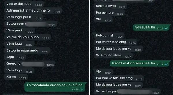 Mundo cão: jovem descobre que foi estuprada pelo pai após mensagens