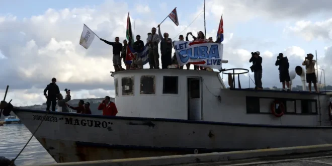 Barcos que levavam ajuda a Cuba desaparecem no mar
