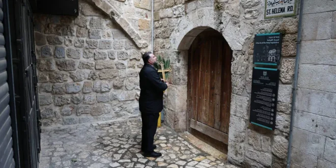 E aí cristãos que defendem Israel? Polícia israelense impede Missa de Domingo de Ramos no Santo Sepulcro