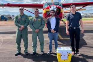 Aeronave do Corpo de Bombeiros realiza primeiro voo para transporte de órgão