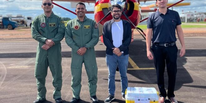 Aeronave do Corpo de Bombeiros realiza primeiro voo para transporte de órgão