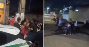 Festa termina em pancadaria em casa noturna