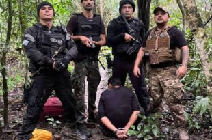 Mata a golpes de terçado, rompe a tornozeleira, foge para a mata e acaba recapturado